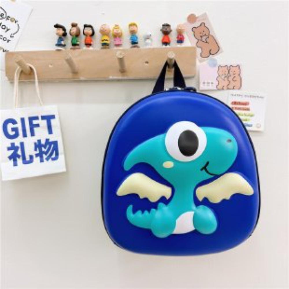 New three-dimensional cartoon children's schoolbag eggshell new kindergarten small and medium class schoolbag fashionable cute dinosaur