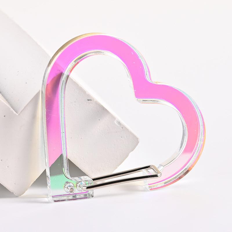 Kreativ Form Karbinhake Koreansk Handtält Dekoration Ryggsäck Hänge Tecknad Väskberlocker Ryggsäcksaccessoarer