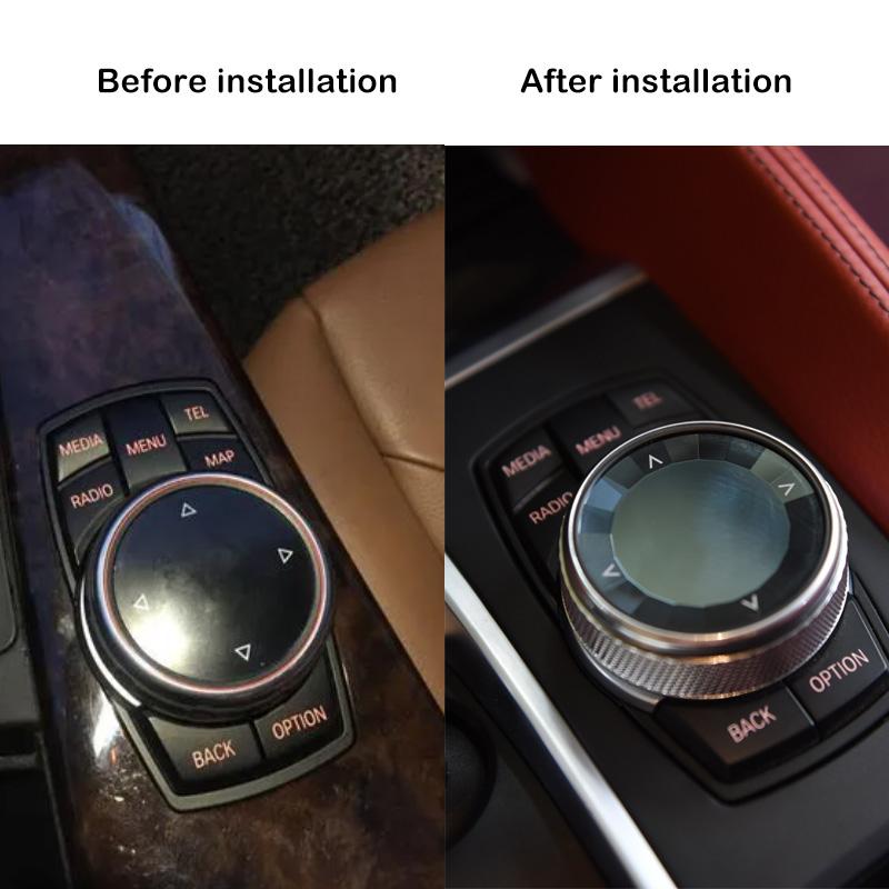 Car Accessories Crystal Multimedia Knob for BMW 3 series G20 5 series F10 F18 F30 F15 F16 G30 G05 G06 G07 G01 G08 E70 E71 NBT Multimedia knob