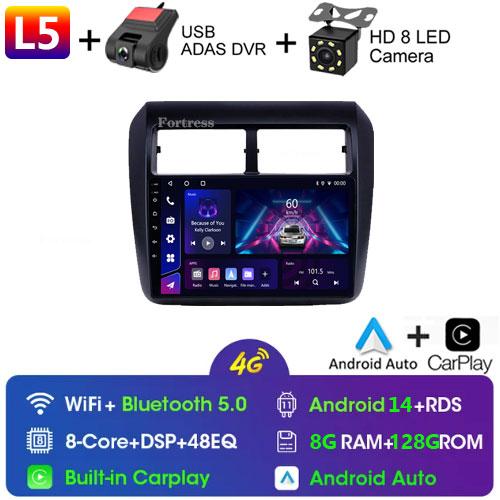Car Radio Android Auto For Toyota Agya Wigo 2013-2018 Head Unit Multimedia Player GPS Navigation Carplay BT 5G WiFi No 2din DVD