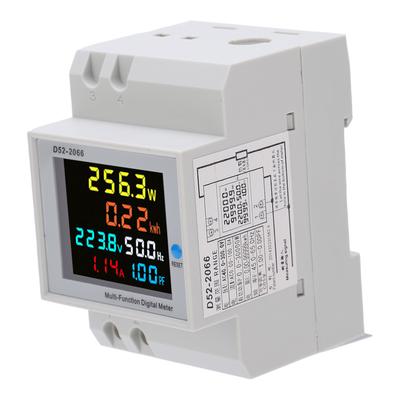 D522066 Household WattHour Meter Rail Type 220V Smart Single Phase Energy Meter AC40.0300.0V