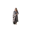 SHIENZY Women' Cotton Blend Kurta Pant with Dupatta ( KBDXXL Black )