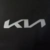 KN ABS Car Front Logo Sticker For New Kia Rear Bumper Tail Door Trunk Sticker Car Rear Emblem Sticker Styling Accessories