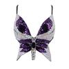 Ladies' Performance Tops, Belly Dance Bras, Sexy Stage Butterfly Bras