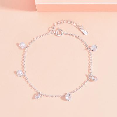Cubic Zirconia Bracelet Female Korean Version of The Temperament Fashion All-match Jewelry