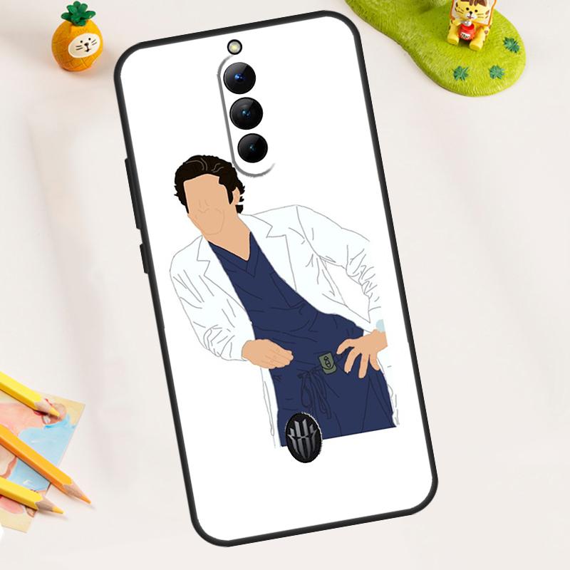 Greys Anatomy McSteamy Case For ZTE Nubia RedMagic 11 Pro Plus 10 9 8 8S 9S 10S Pro 5G 5S 6 7 6S 7S Pro 11 Air Cover