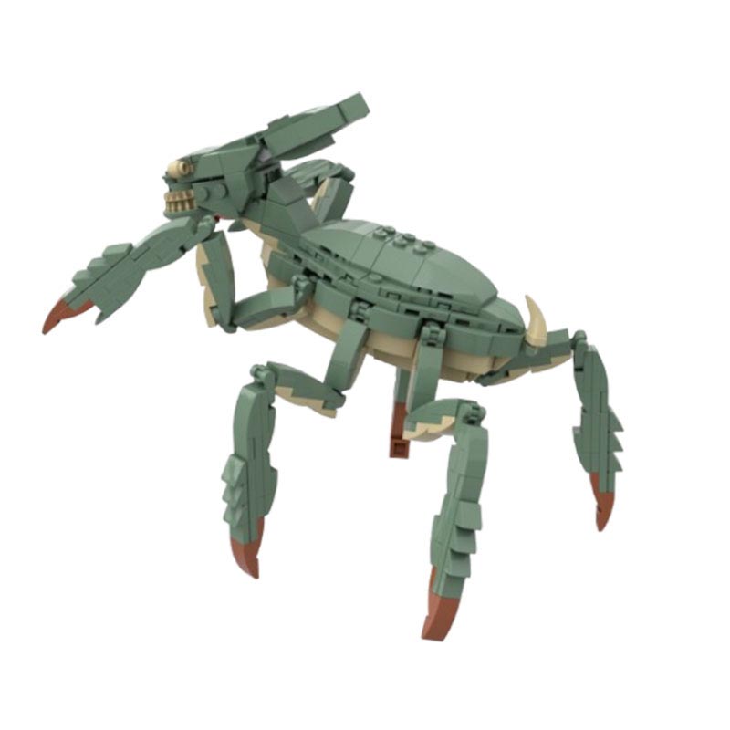 MOC-114029 113941 Movie Space Crustacean Monster Arklay Monster War Building Blocks Creative Building Model Assembly DIY Brick