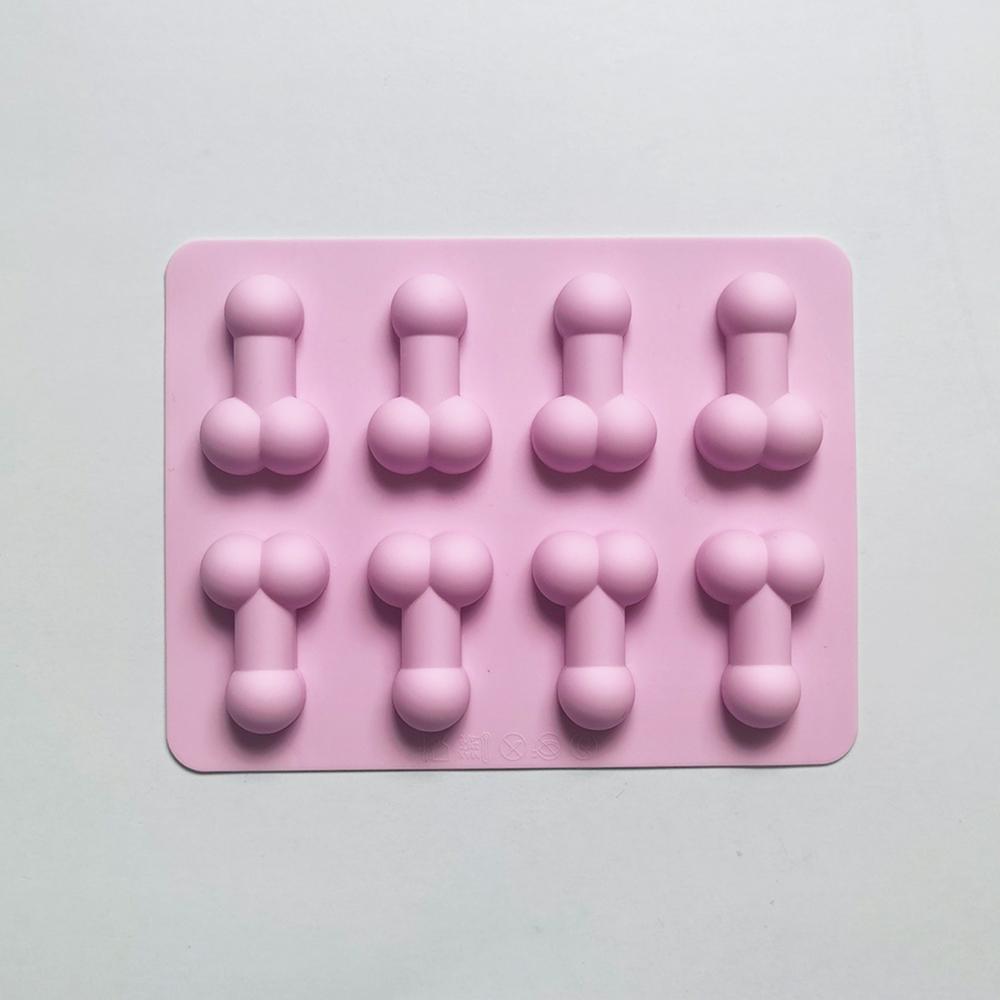 Cake Mold Dick Ice Cube Tray Silicone Mold Soap Candle Moulds Sugar Craft Tools Chocolate Mould Mini Ice Cream Forms