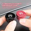 Car Cigarette Lighter Protective Cover Dust Plug Accessories For Citroen C5 C1 C2 C6 C4L DS3 DS4 DS5 C-Elysee Grand Berlingo