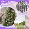 Hanging Crystal Pendant Garden DIY Suncatcher Kits Wind Chimes Rainbow Prism Crystal Chain Home Decorations Garden Sunny Catcher