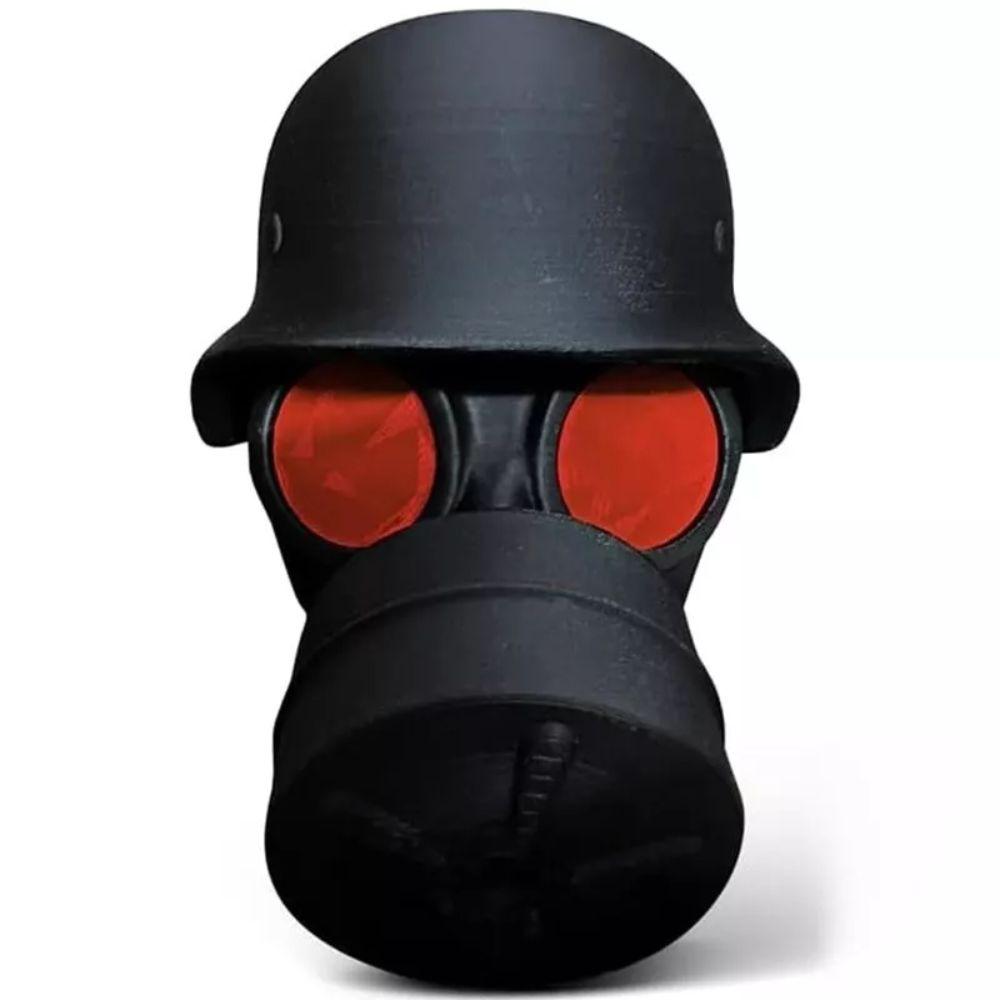 Aesthetic Trailer Ball Cover Decorative Gas Mask Helmet Cover Cap  Cars Caravan Decoration