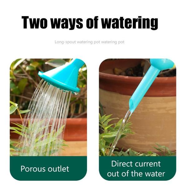 2 st handhållna trädgårdsplantbevattningsvattensprutor topp dubbeländad vattenstrålemunstycke