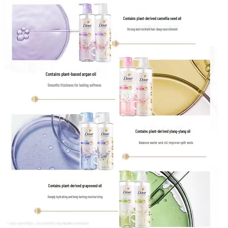 DOVE Bluebell Lightweight Volumizing Amino Acid Shampoo