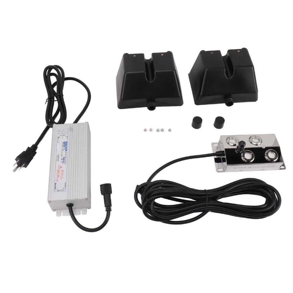 4 Head Ultrasound Fog Machine 150W DC 45 to 48V 3.4A IP67 Sensitive Mist Maker Fogger for