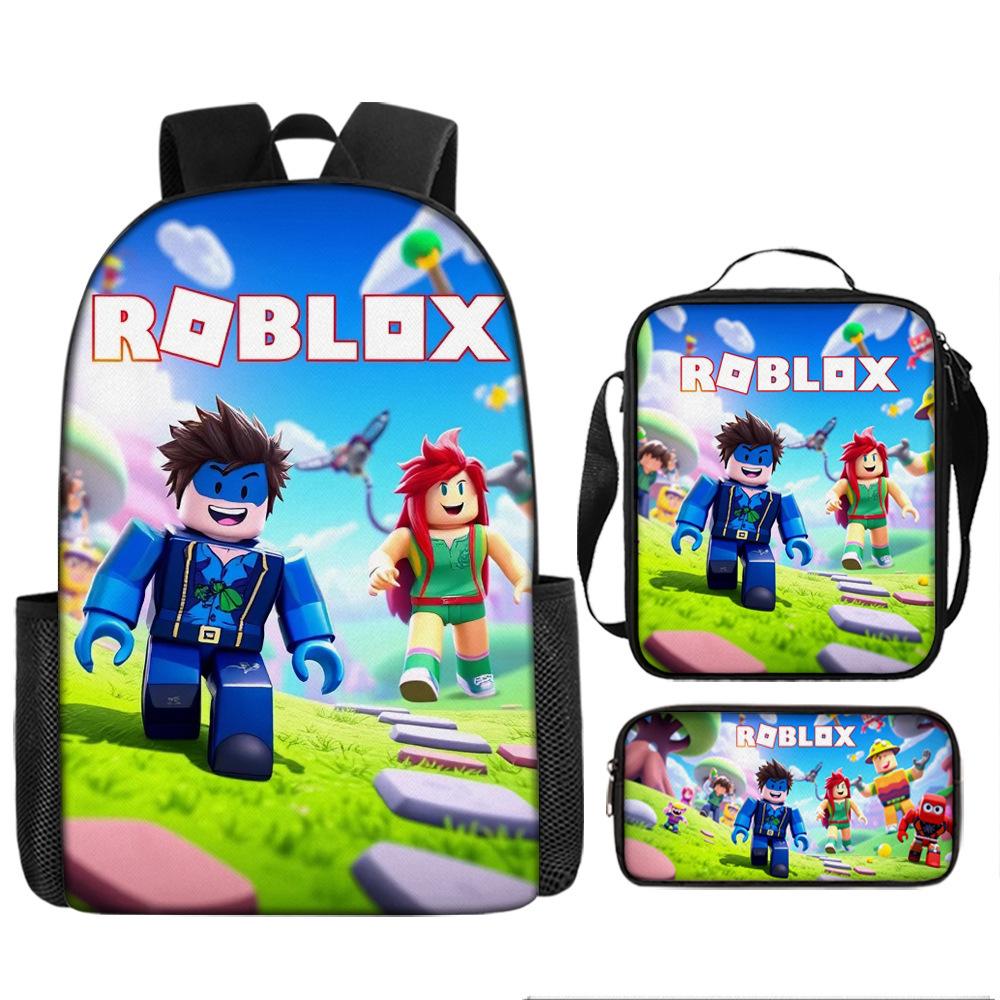 Robles Backpack Three-Piece Children'S Cartoon Backpack Large Capacity School Bag