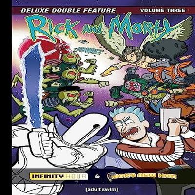 Rick and Morty Deluxe Double Feature Vol. 3 by Magdalene Visaggio Hardback Book 9781637152959