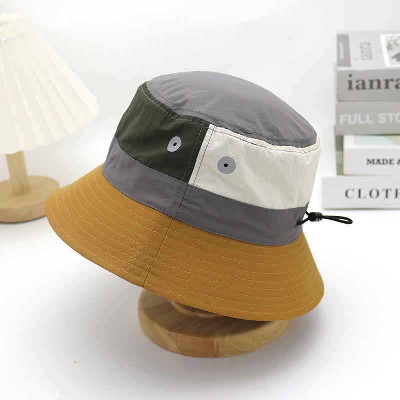 Light and fast drying mountaineering women spring summer adjustable outdoor versatile sunscreen basin hat couple sunshade bucket hat men and women