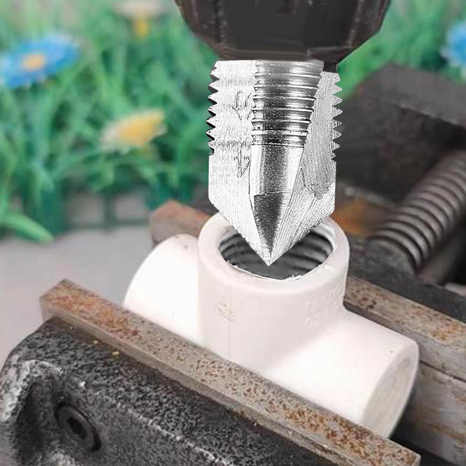 

Резьбонарезчик для ПВХ труб Сантехнические инструменты Многоцелевой инструмент для нарезания резьбы для Электро