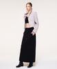 ETMON Belt Long Skirt, Black