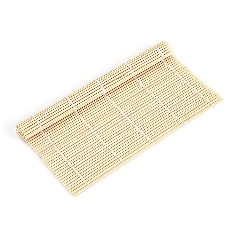 24X24Cm Sushi Bamboo Rolling Mats Onigiri Rice Tools Non-Stick Diy Sushi Mat