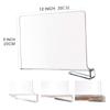 High Transparency Adjustable Shelf Divider Clear Acrylic Bag Organizers Unique Stand Rack For Neat And Clean Cabinet