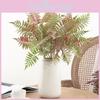 Leaf Artificial Fern Decor With Durable Material Indoor Home Scene Photography