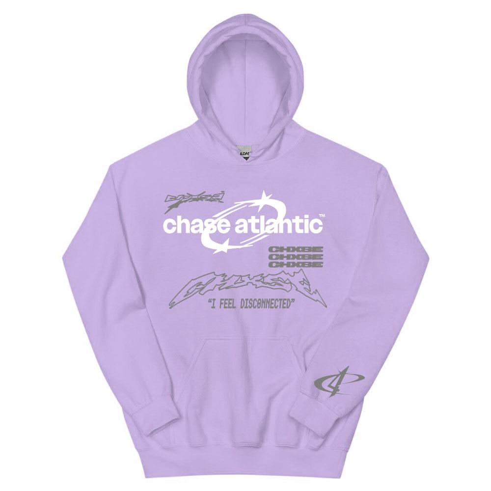 I FEEL DISCONNECTED HOODIE Chase Atlantic Band Grunge Sweatshirt Hip Hop Unisex Streetwear Autumn Fleece Hooded Pullovers Male