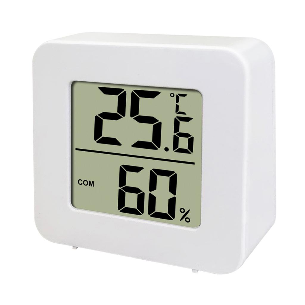 Stazione Meteo da Interno per Ufficio Casa Igrometro Digitale LCD Sensore Misuratore Umidità Termometro Elettronico Temperatura