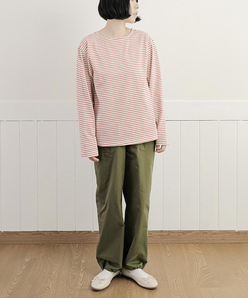 CHIQUITA Light Cotton Work Pants Khaki