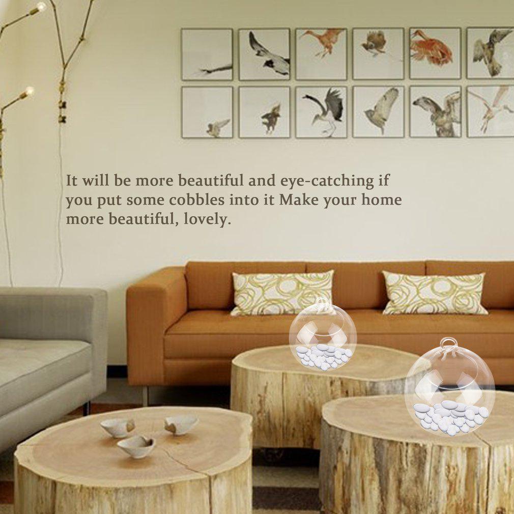 Priemer 8 cm Závesná sklenená váza Kvety Rastlina Stojan na stolovú vázu Držiak na nádobu do terária Ručne vyrobené remeslá Darčekové dekorácie Svadobná váza