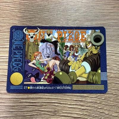 One Piece Nami Luffy Usopp Carddass Visual Adventure No.27 Japan Vintage 2000 JP