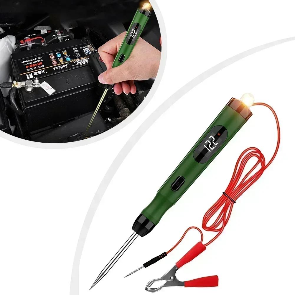 P50 Digital Display Circuit Load Polarity Voltages Tester Automotives Circuit Tester 5V-30V Digital Display Lamp Voltages Tester