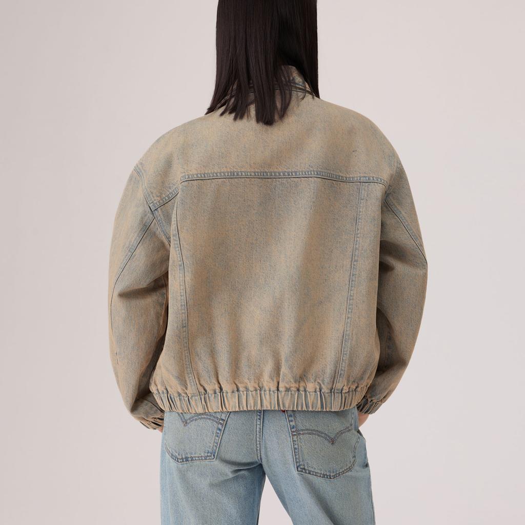 Levis Womens Spring Summer Vintage Solid Loose Street Style Denim Jacket Women Jackets 006Q8-0000