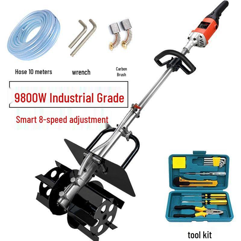 Dual-Use Concrete and Mortar Mixer for Wet and Dry Mixing | Ideal for Tile Construction