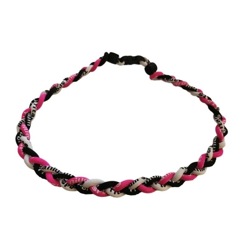 Braided Necklace Adjustable Sports Necklace Unique Charm Necklace Fashion Neck Jewelry Fabric Necklace for Man and Boys