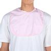 Elderly Waterproof Bib Adult Mealtime Saliva Towel Dining Apron Clothes Protector Light Pink S