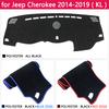 for Jeep Cherokee KL 2014 2015 2016 2017 2018  Anti-Slip Mat Dashboard Cover Pad Sunshade Dashmat Protect Car Accessories
