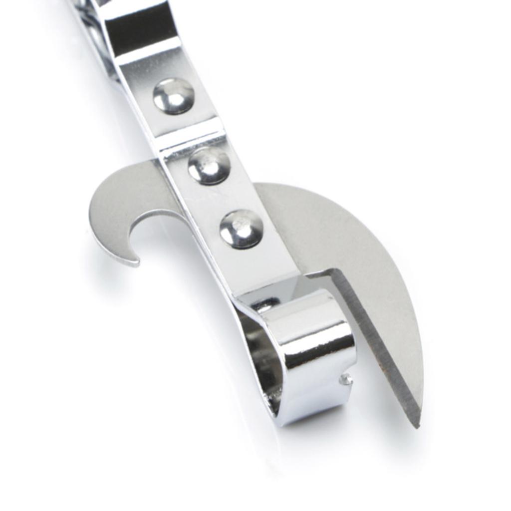 New Multifunctional All Stainless Steel Can Opener Beer Bottle Opener Adjustable Manual Jar Opener Gripper Kitchen Supplies