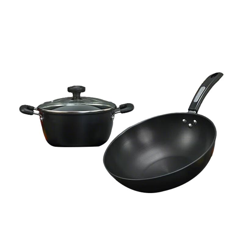 Zhang Xiaoquan Refined Iron Wok & Soup Pot Set
