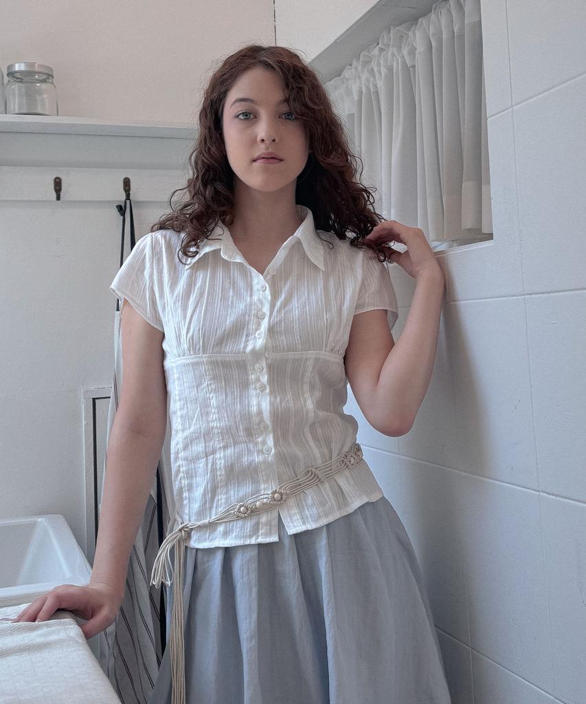 DELIDI Silver Lining Blouse