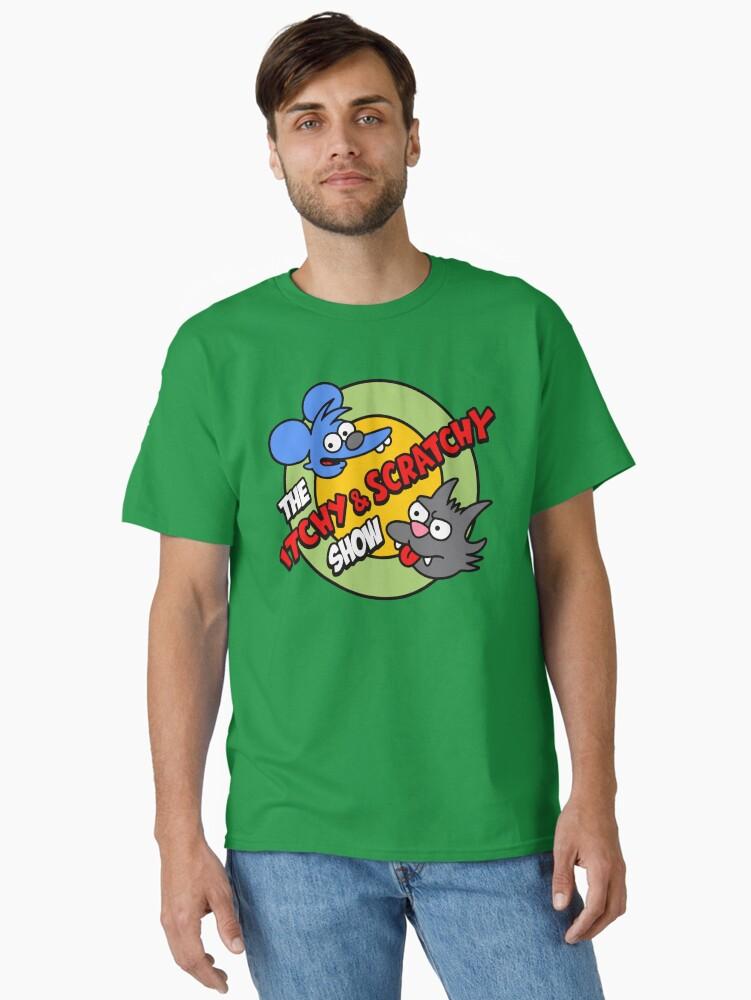 Tom & Jerry The Itchy & Scratchy Show Classic T-Shirt