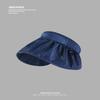 Women's Sun Hat 2024 New Arrival UV Protection Summer Sun Hat Shell-Style Open-Top Hat Face-Covering Wide-Brimmed Headband Hat