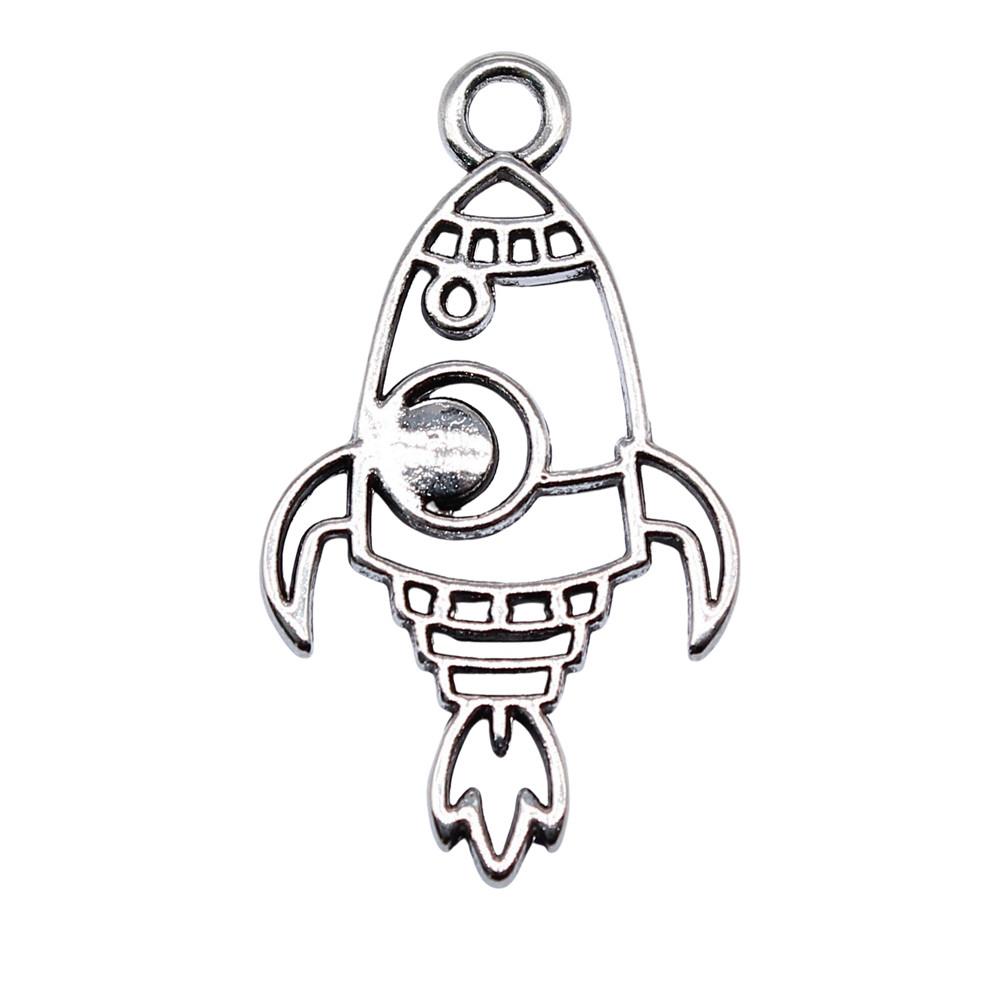 Airplane Charms Multi Color Alloy Car Pendants For Travel Themed Jewelry