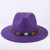 Popular European and American Classic Simple Flat-brimmed Top Hat Men's and Women's Fashionable and Elegant Versatile Jazz Hat Top Hat