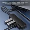 VIENON USB USB USB USB Expander for Flash and Mice 3.0 Hub, 4-Port Hub, Splitter, Laptop, Xbox, Drives, HDDs, Consoles, Printers, Cameras, Keyboards,