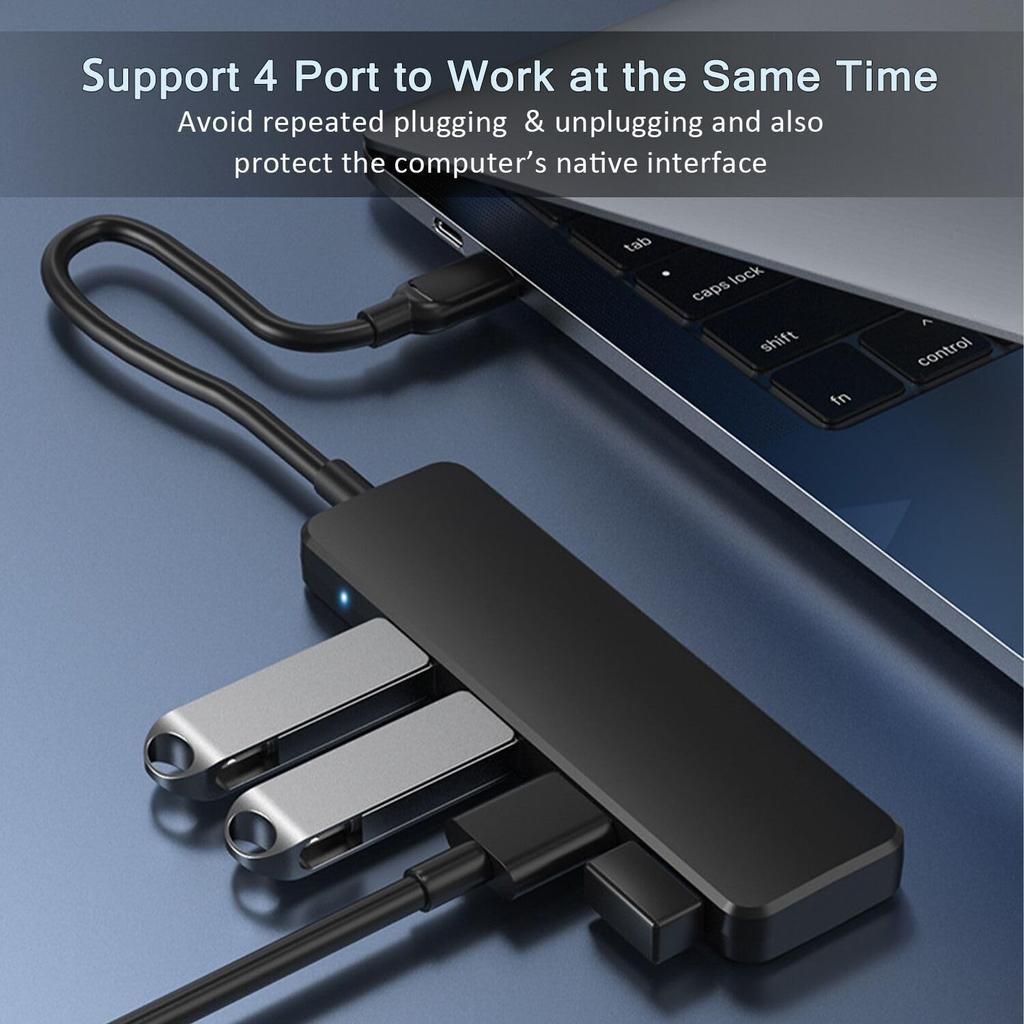 VIENON USB USB USB USB Expander for Flash and Mice 3.0 Hub, 4-Port Hub, Splitter, Laptop, Xbox, Drives, HDDs, Consoles, Printers, Cameras, Keyboards,