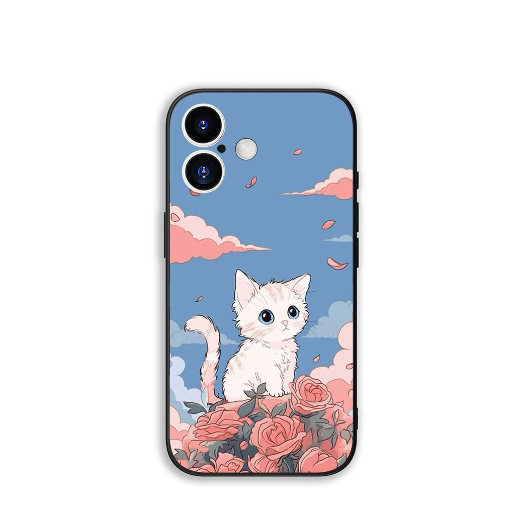 For Motorola Moto Edge 70 60 Fusion 40 NEO 20 Pro G Stylus G56 G96 G71 G73 G52 G41 G42 G50 G51 Case Kitten Cat Meow Wallpaper