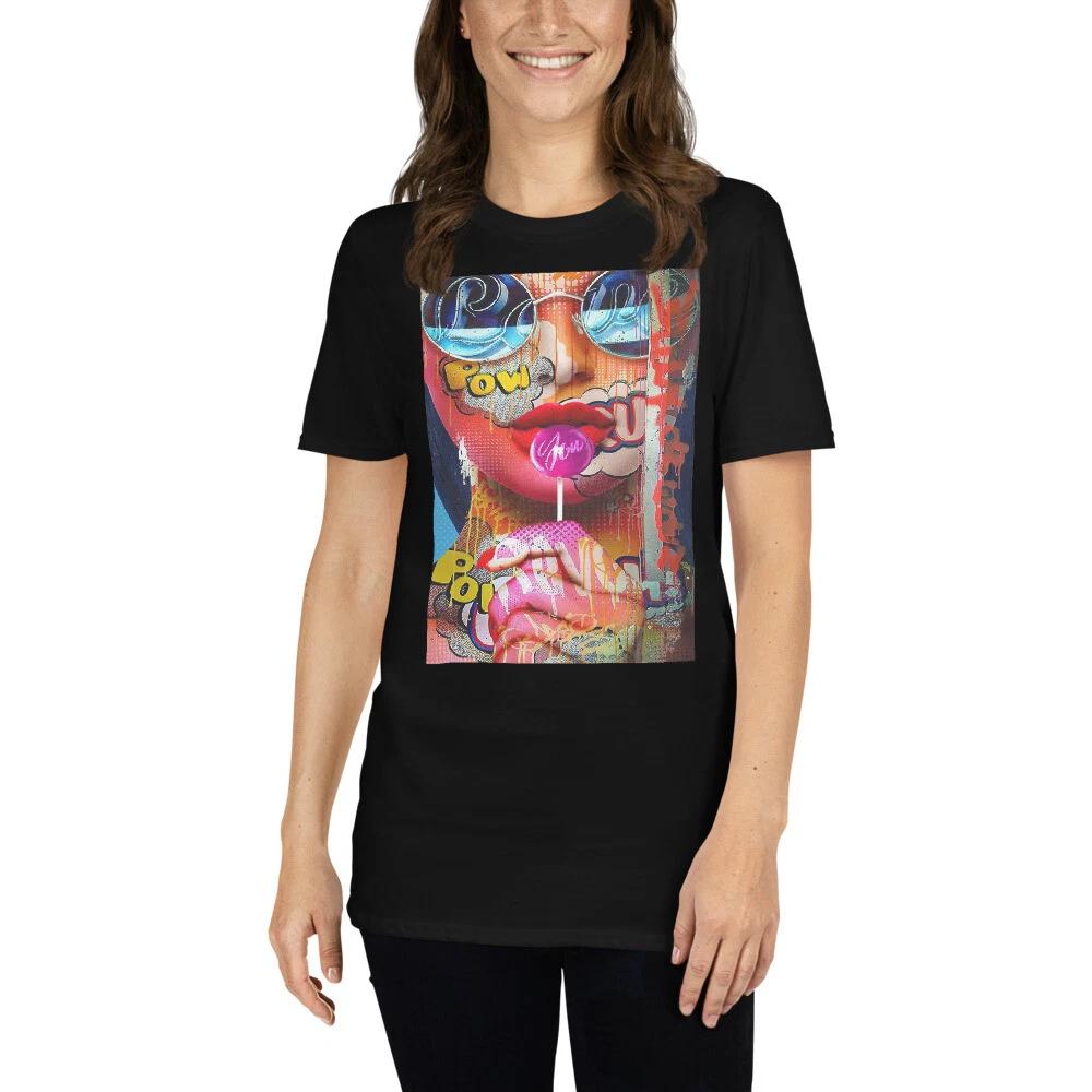 

LILLIPOP CULTURE COOL COLORFUL TRENDY GRAPHIC DESINGShort-Sleeve Unisex T-Shirt 4XL