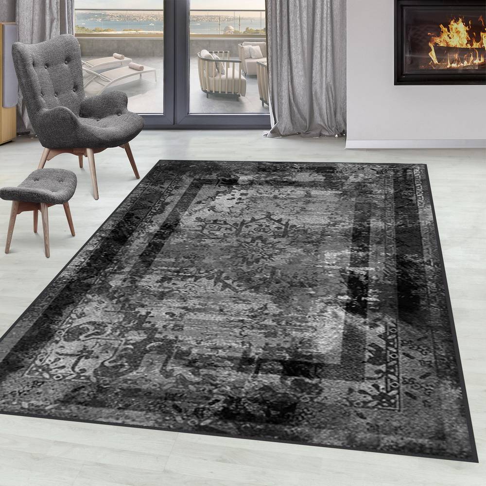 

Моющийся ковер с принтом Rovigo Home RVG1587-SD278 50X80 серый