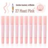 Snell 40-Color Double-Ended Oil-Based Marker Set for Children's Art and Professional Painting